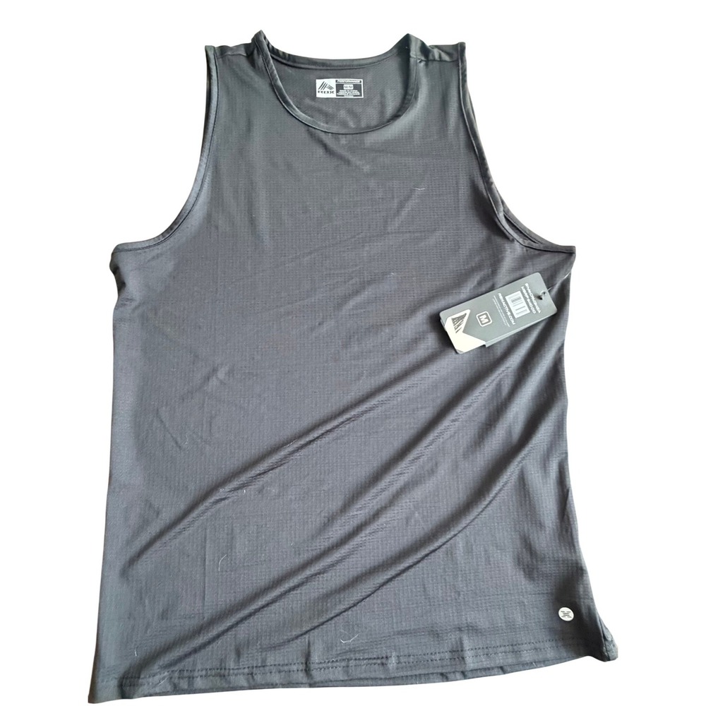 RBX Active Men's Black Performance Tank Top Medium CRM342A NEW MSRP: $40